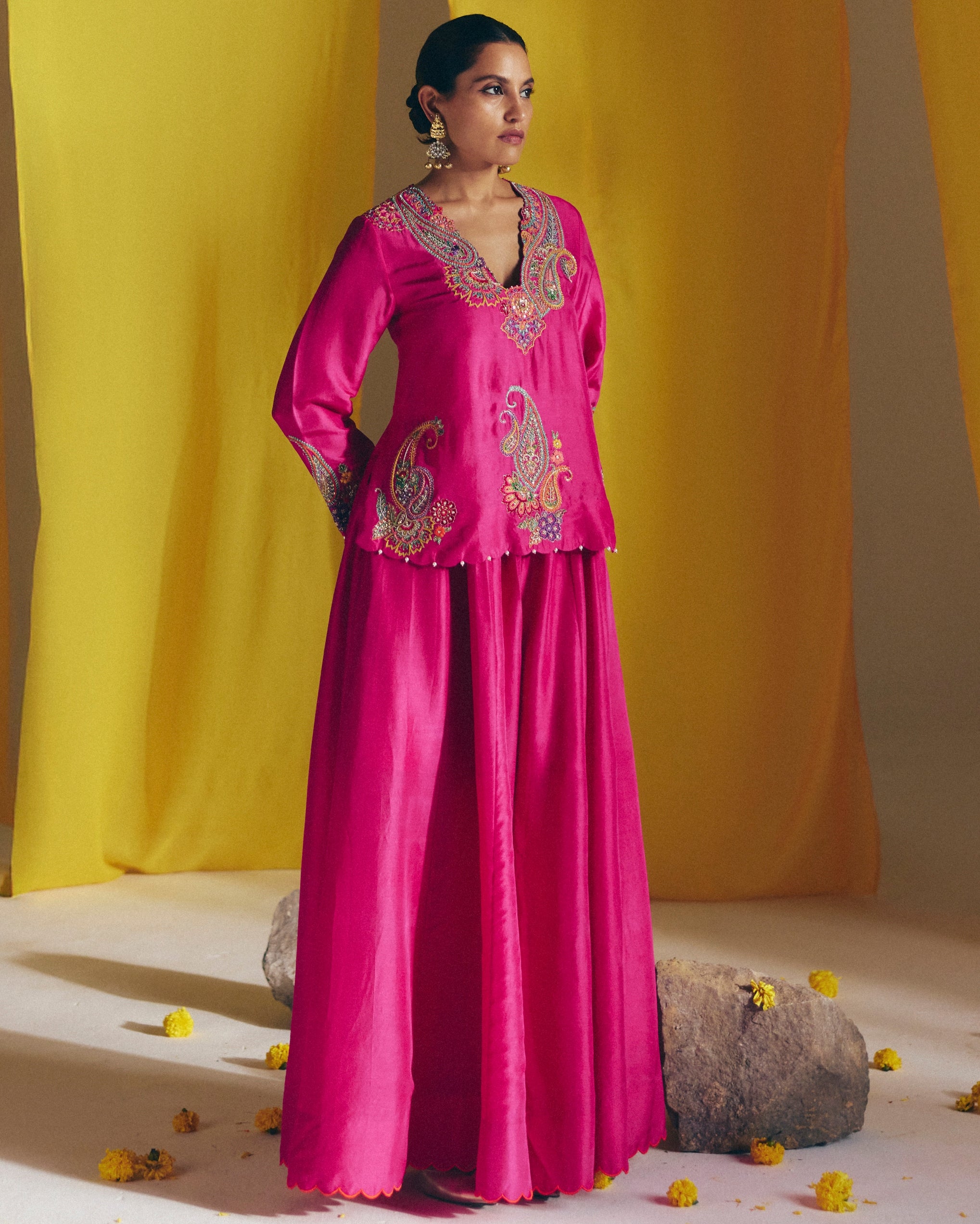 Samhita Short Kurta Set