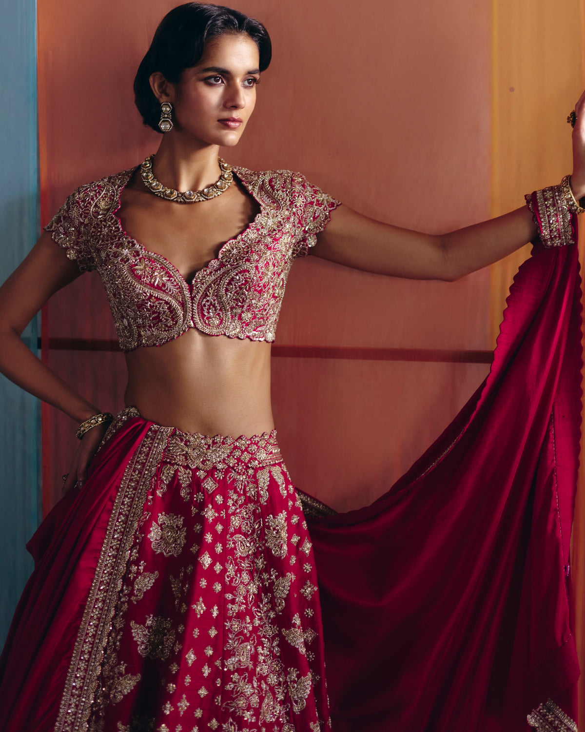 Taaran Lehenga Set