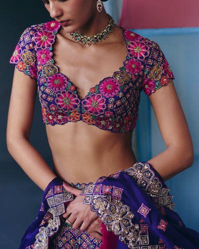 Hamsa Lehenga Set