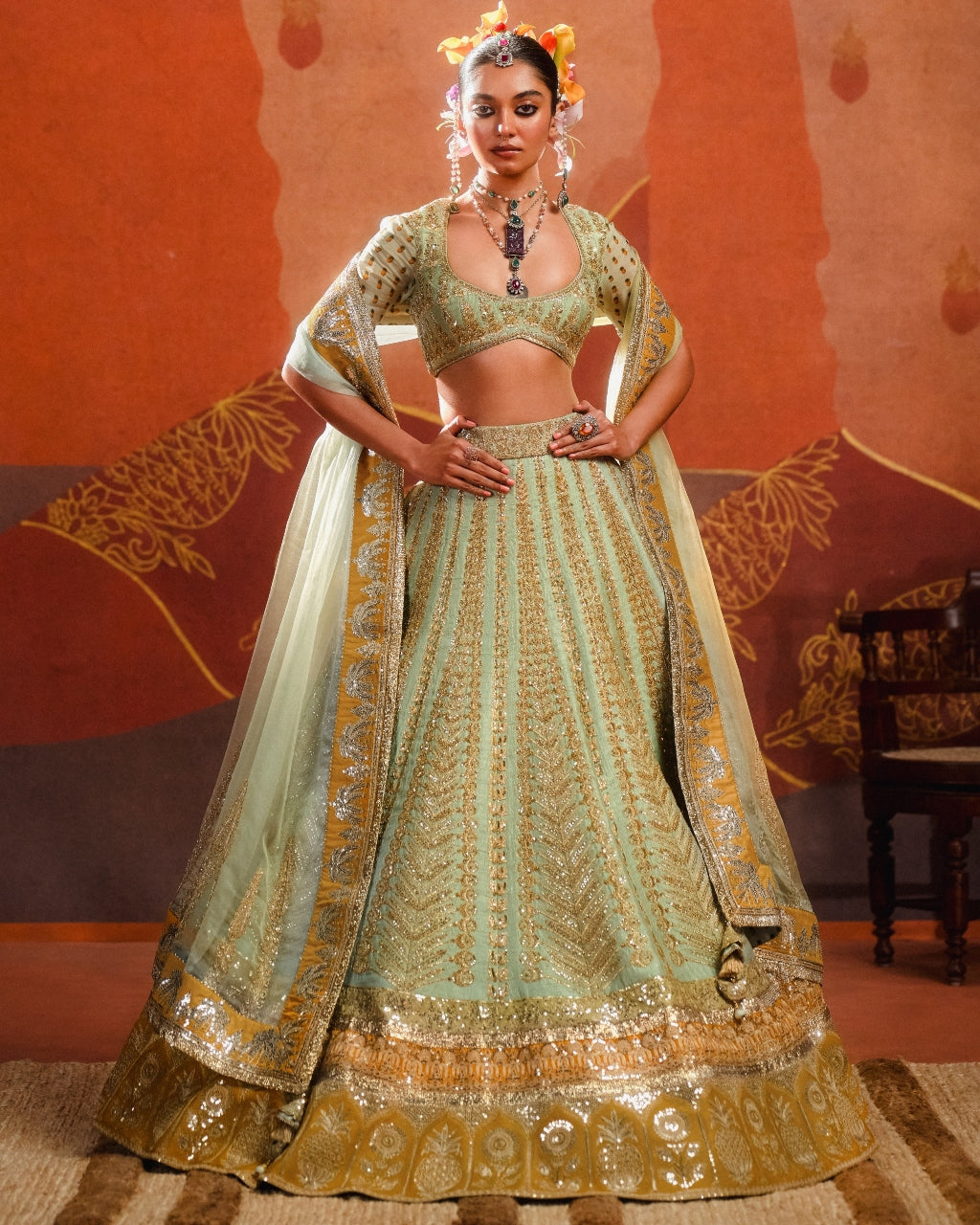 Kashni Lehenga Set