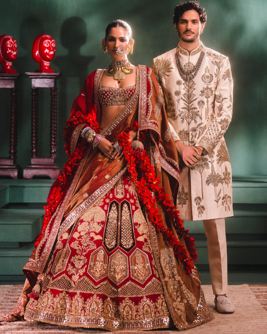 The Anar Bagh Lehenga Set