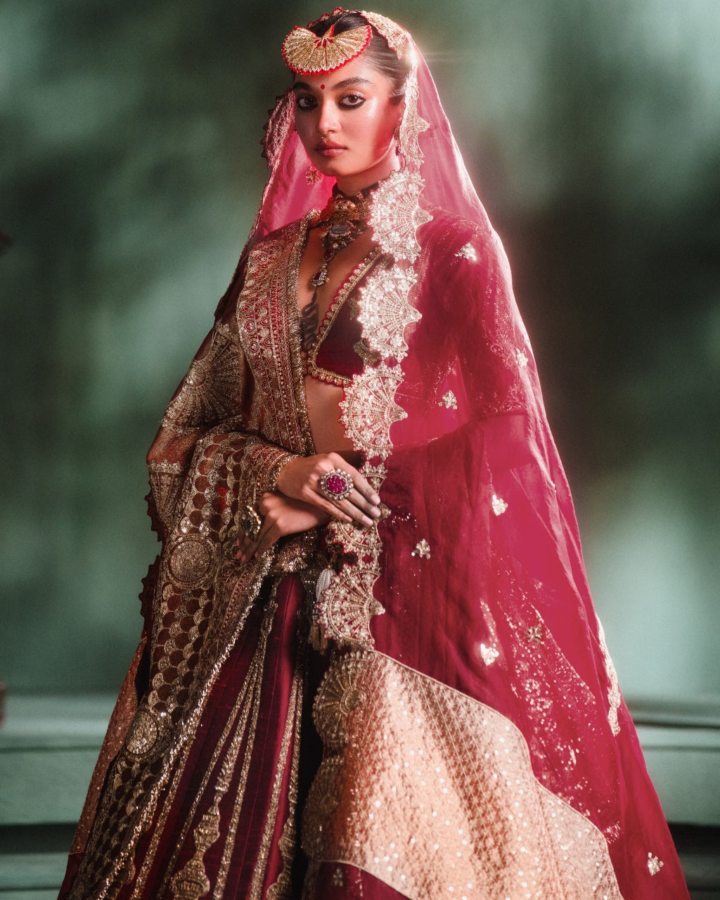 The Gajar Halwa Lehenga