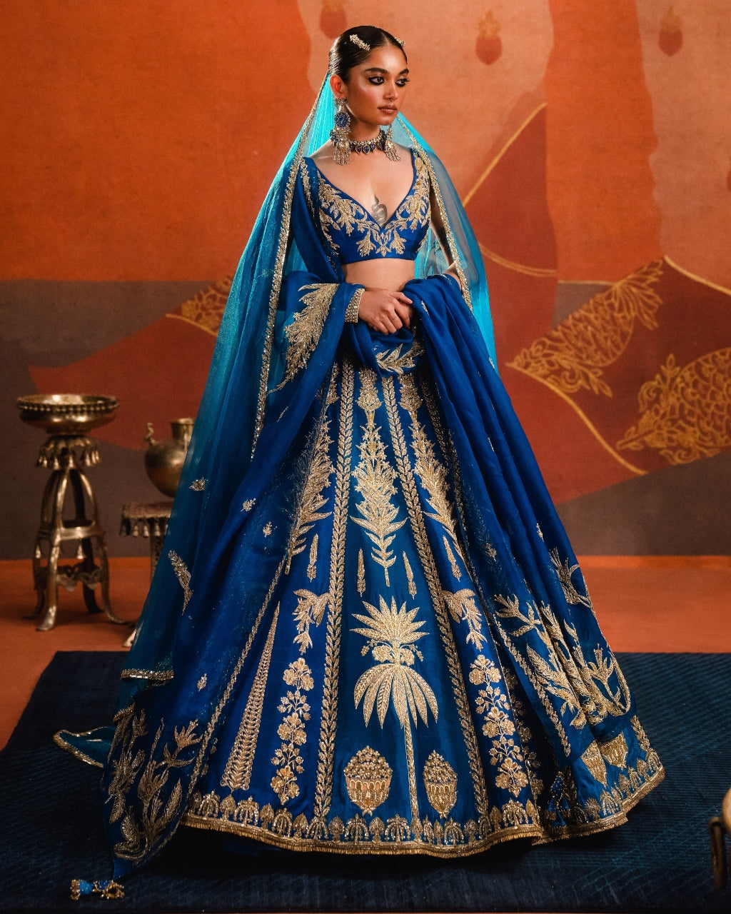 The Neel Bahar Lehenga