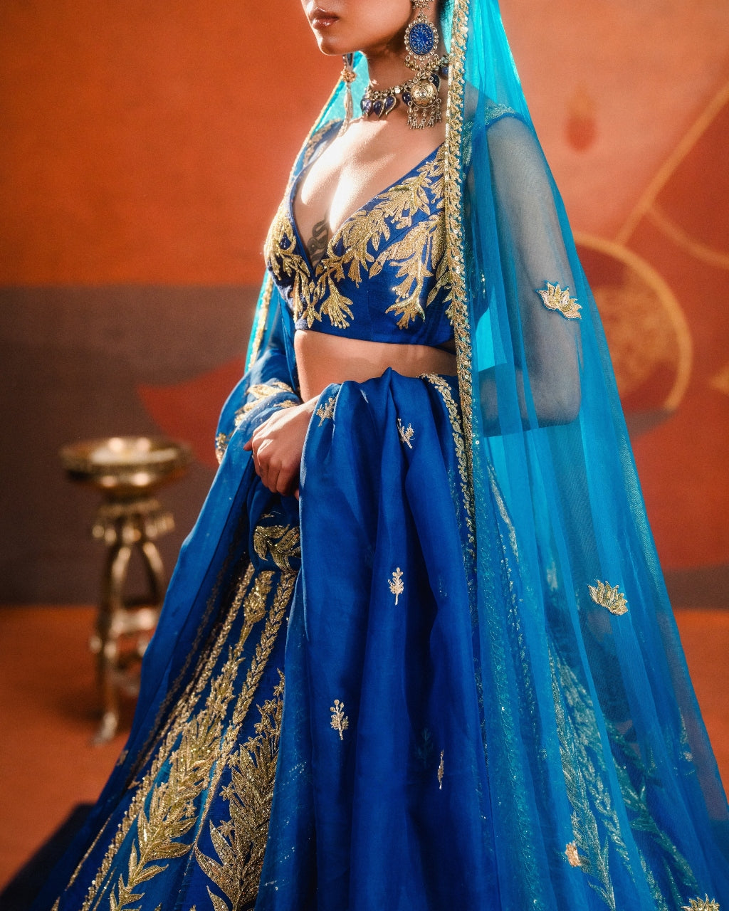 The Neel Bahar Lehenga