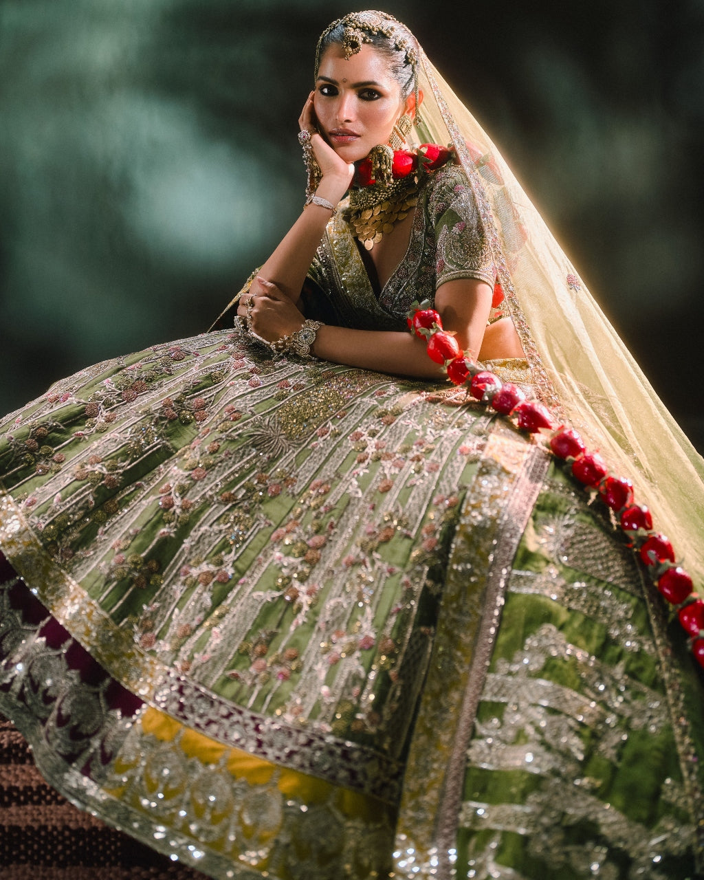 The Aam Panna Lehenga