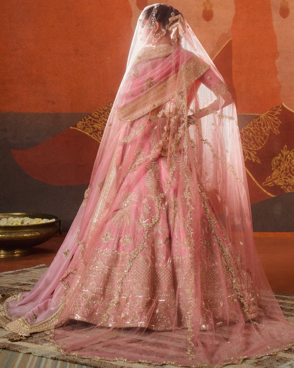 The Gulab Barfi Lehenga