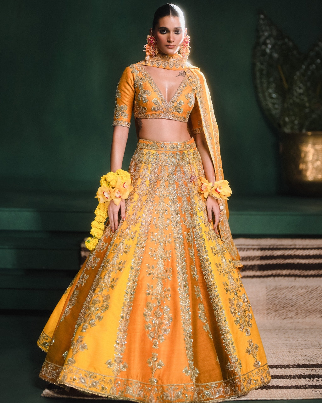 The Ghevar Lehenga