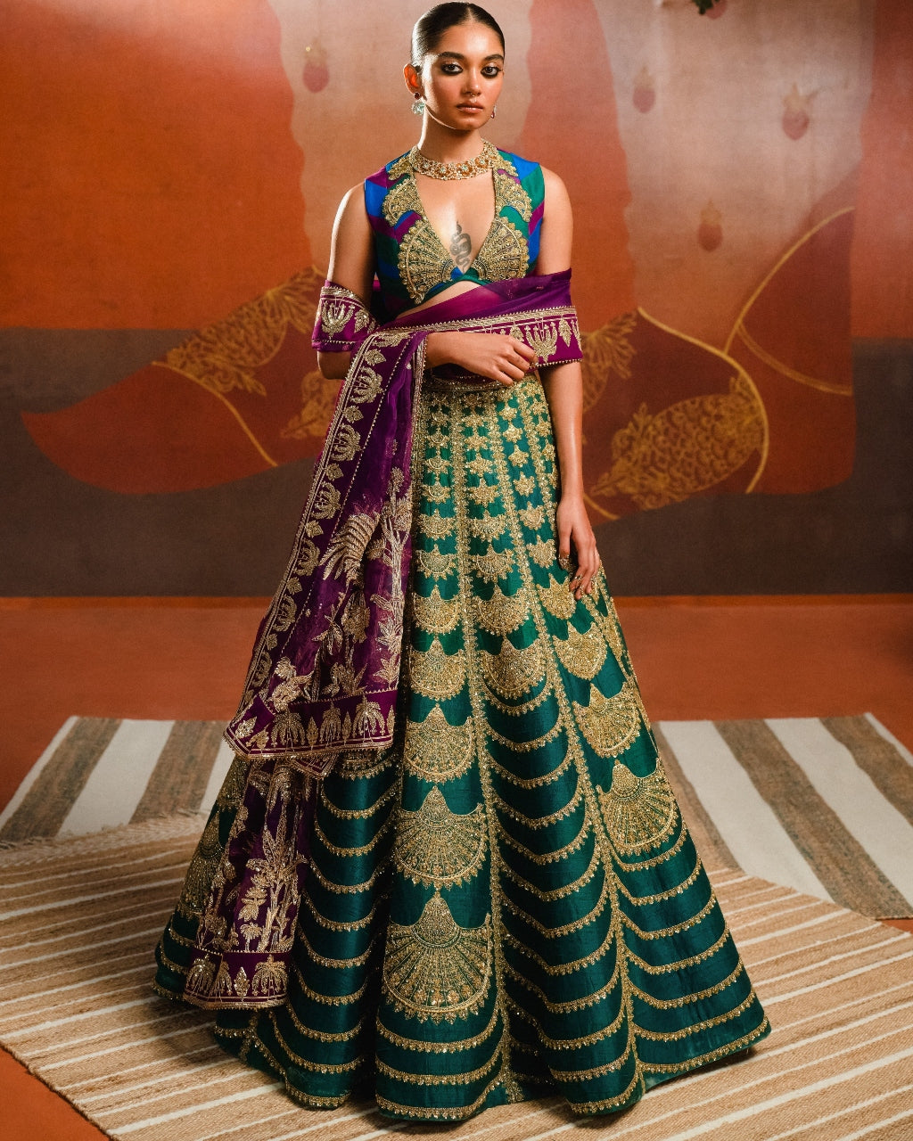 Khus Khus Lehenga