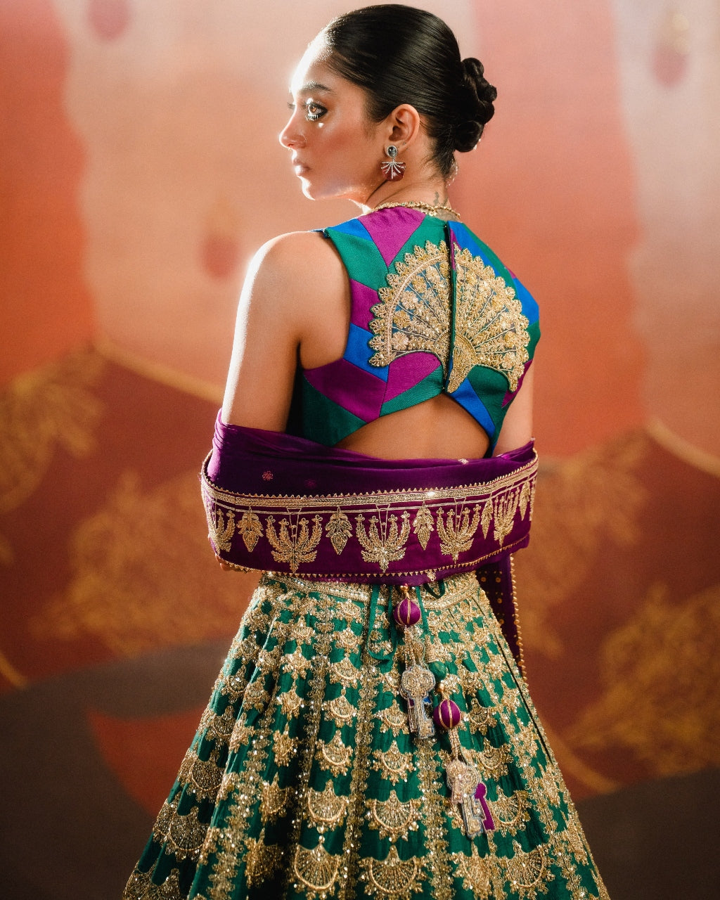 Khus Khus Lehenga