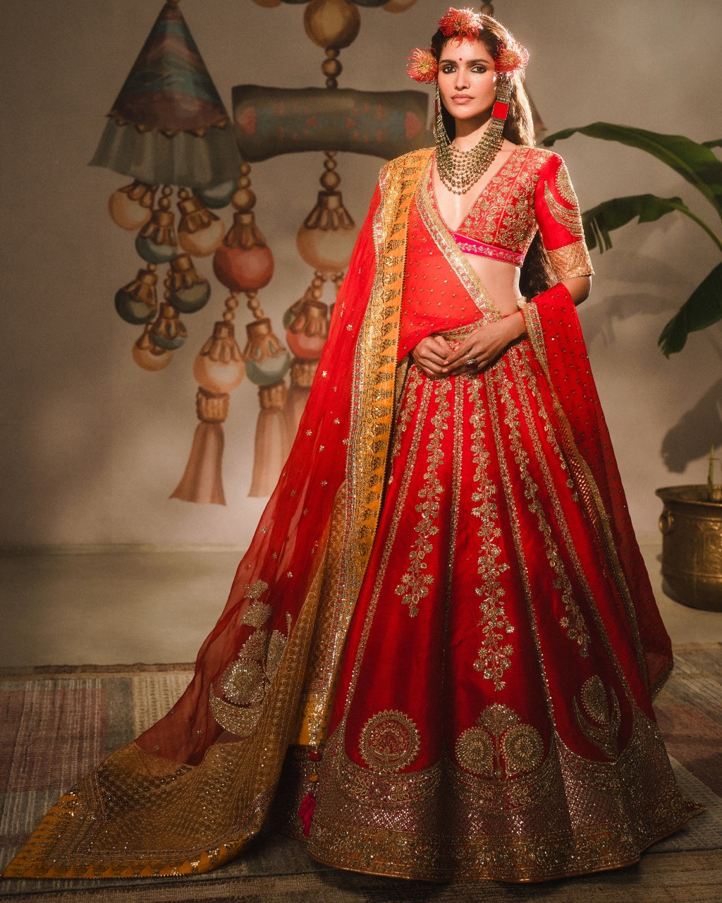 The Rooh Afza Lehenga