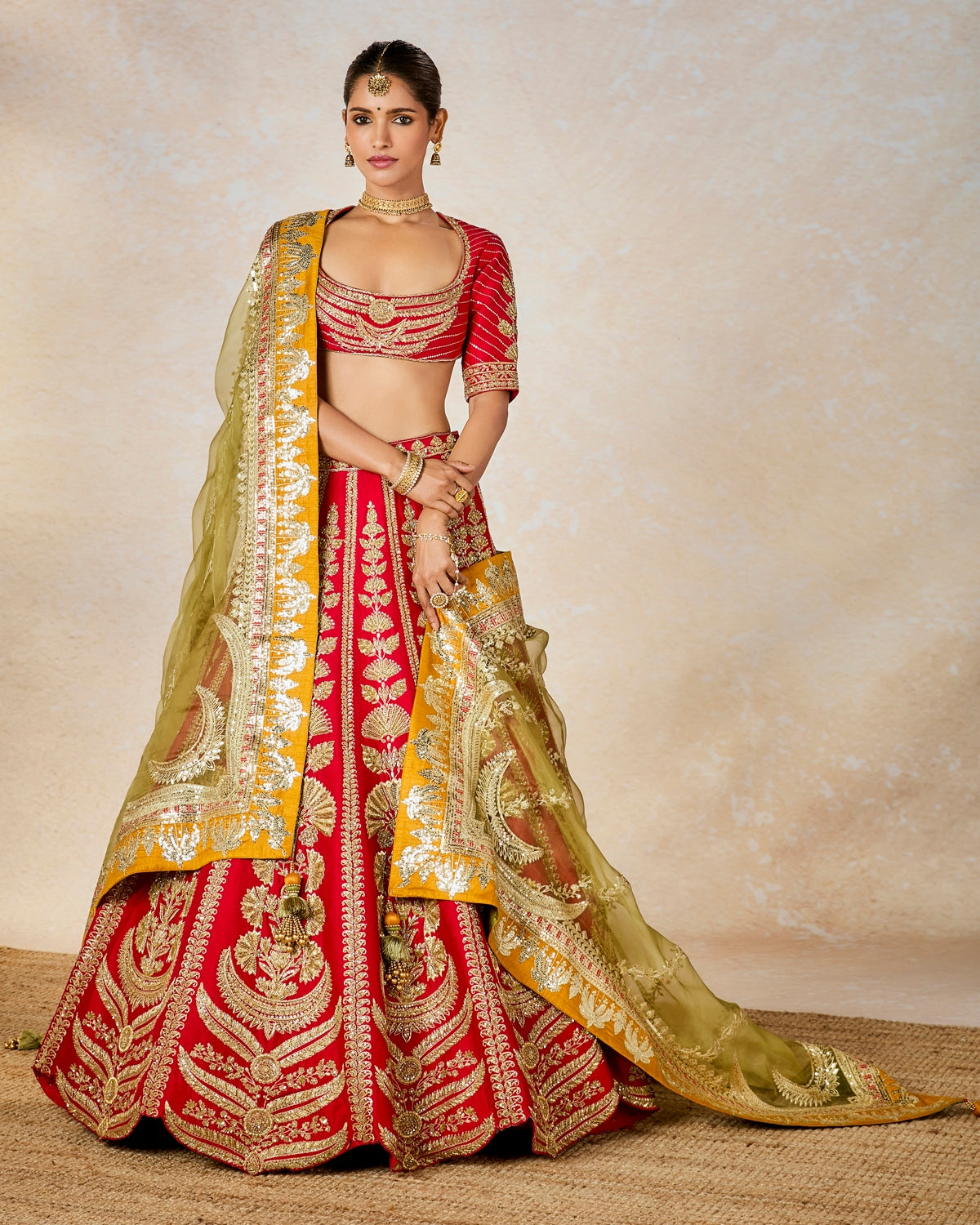 The Badami Halwa Lehenga Set