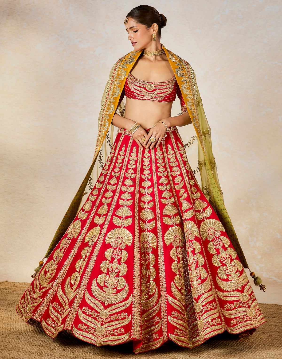 The Badami Halwa Lehenga Set