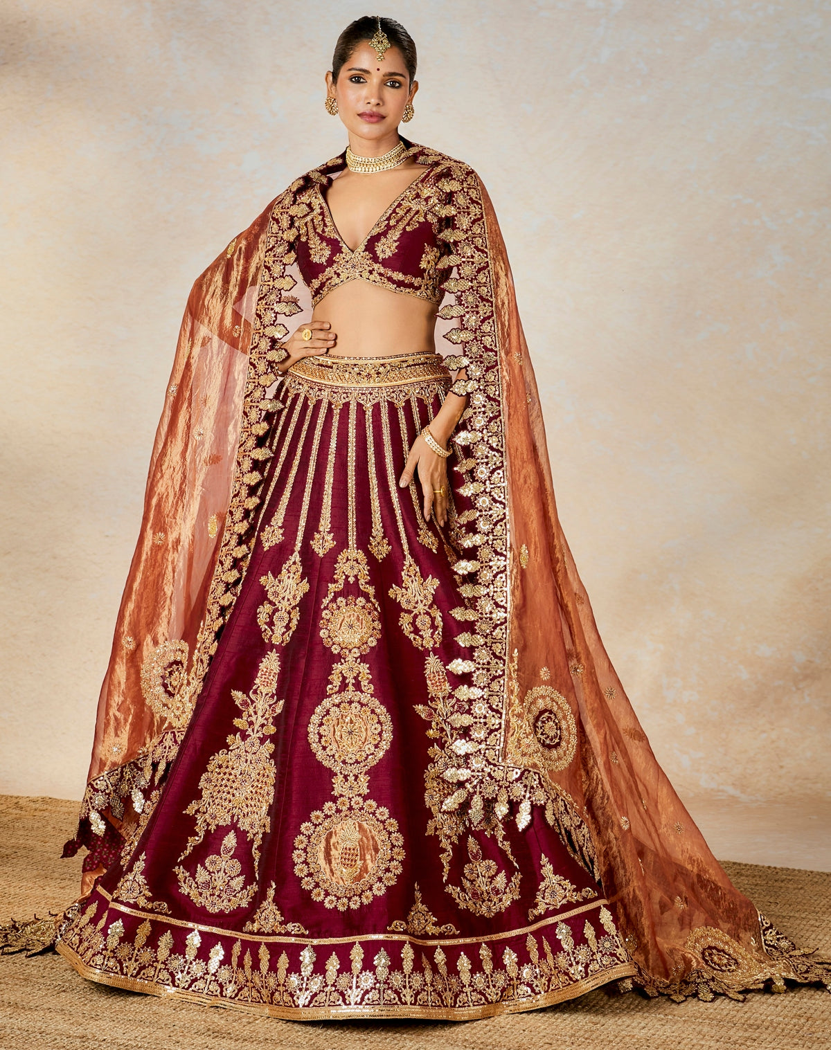 Anjeer Kalakand Lehenga Set