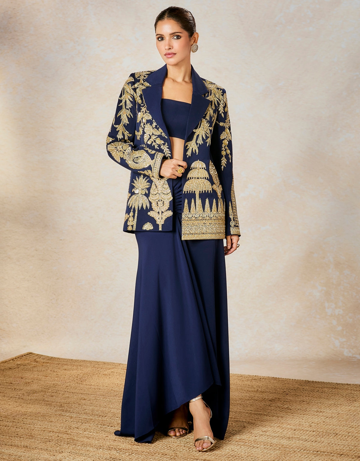 The Sanjh Bagh Blazer Set