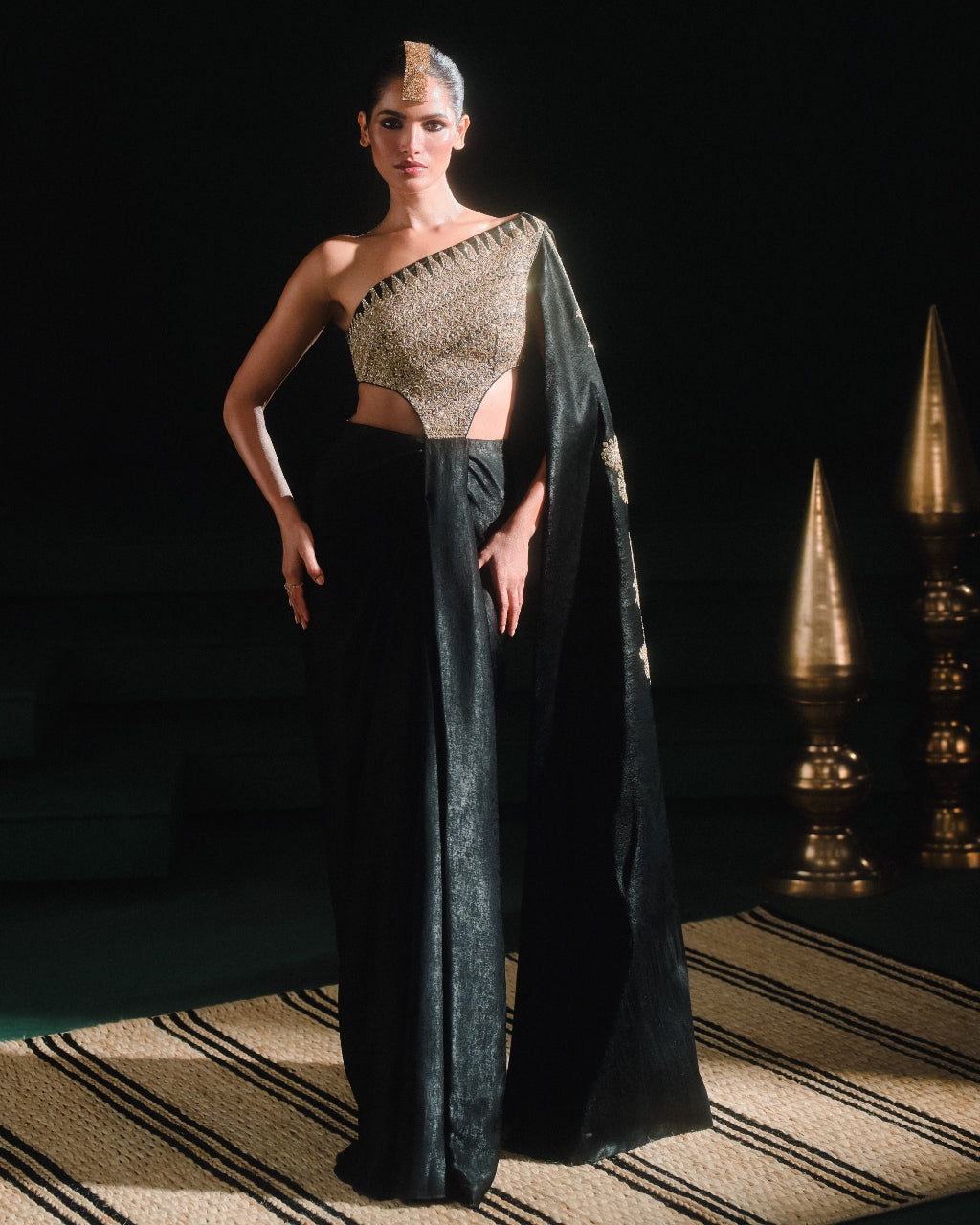 The Kala-Khatta Sari Gown