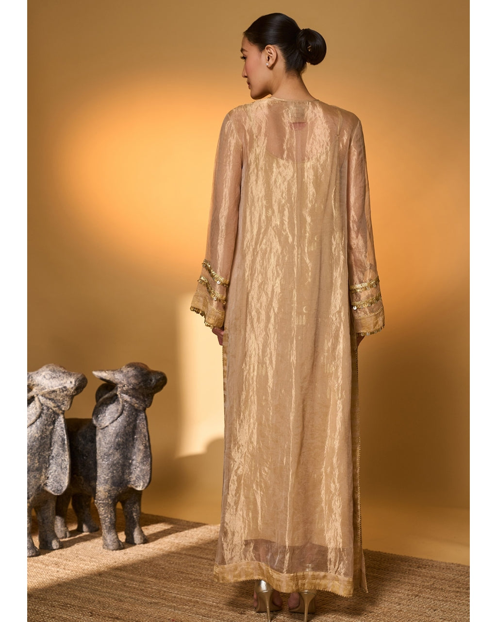 Gold Moonfield Tales Kaftan