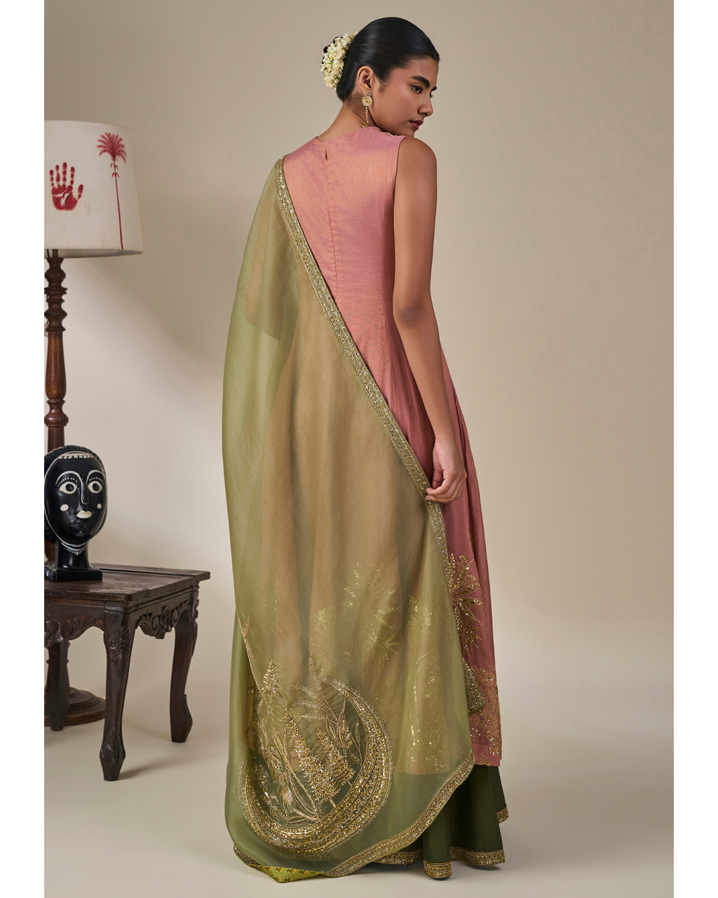 Gulkand Gulnaar Anarkali Set