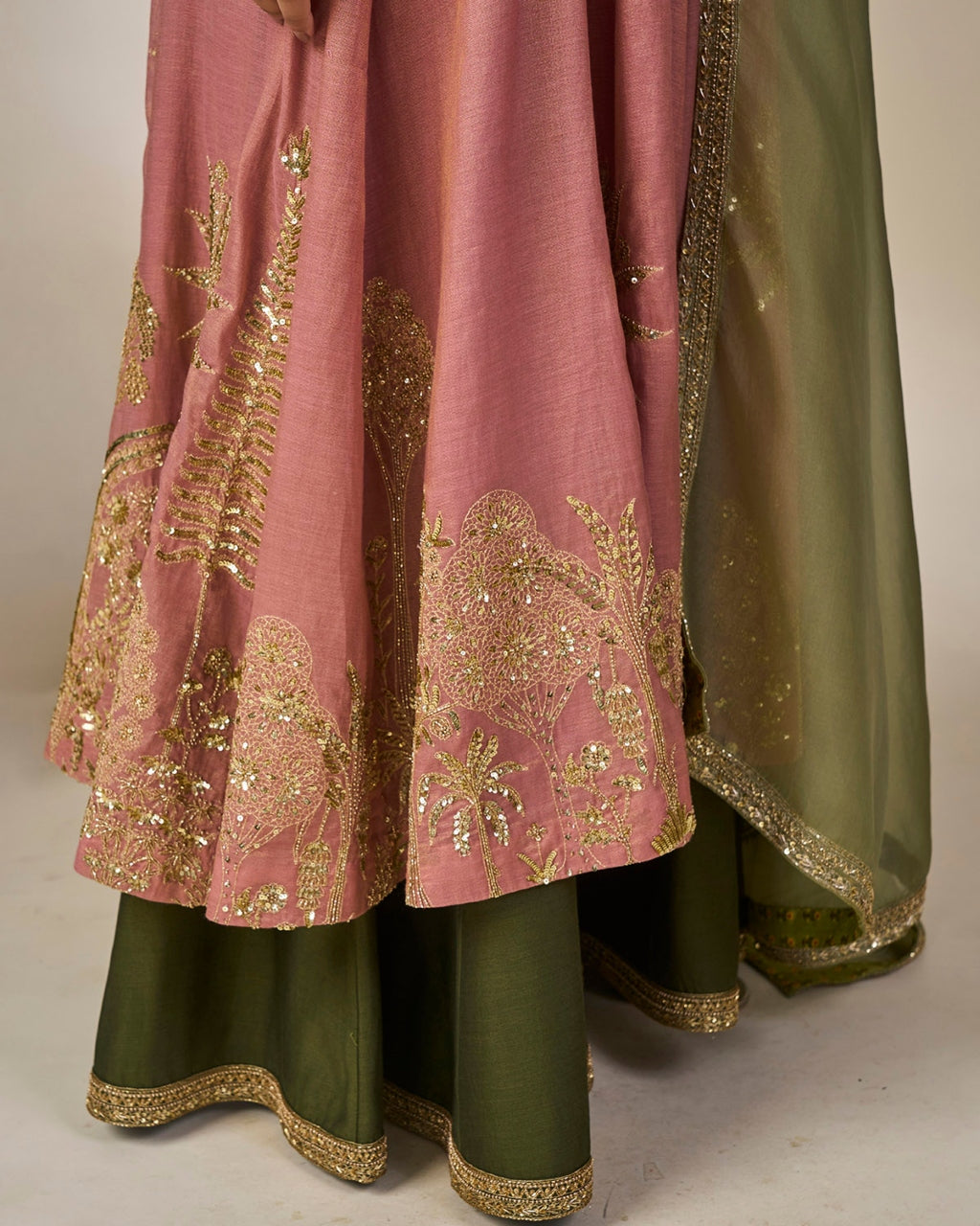 Gulkand Gulnaar Anarkali Set