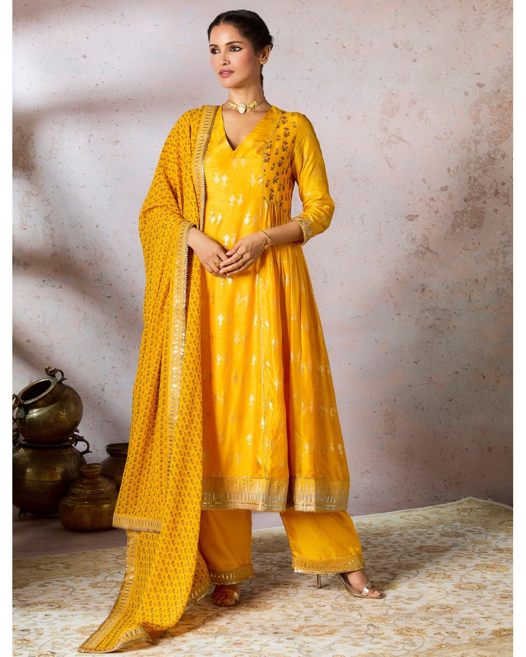 Yellow Mystic Kurta Set