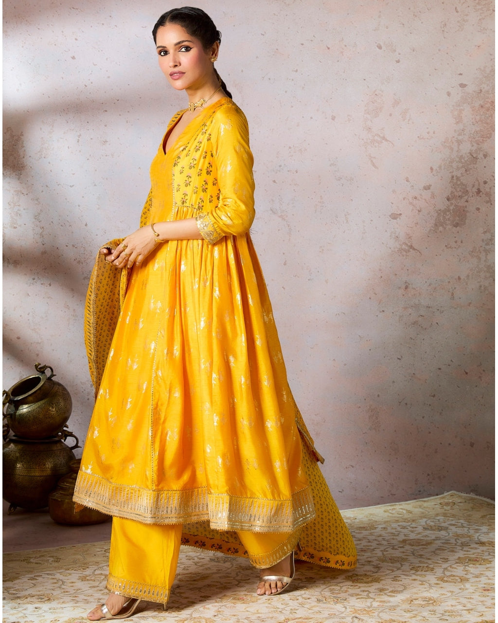 Yellow Mystic Kurta Set