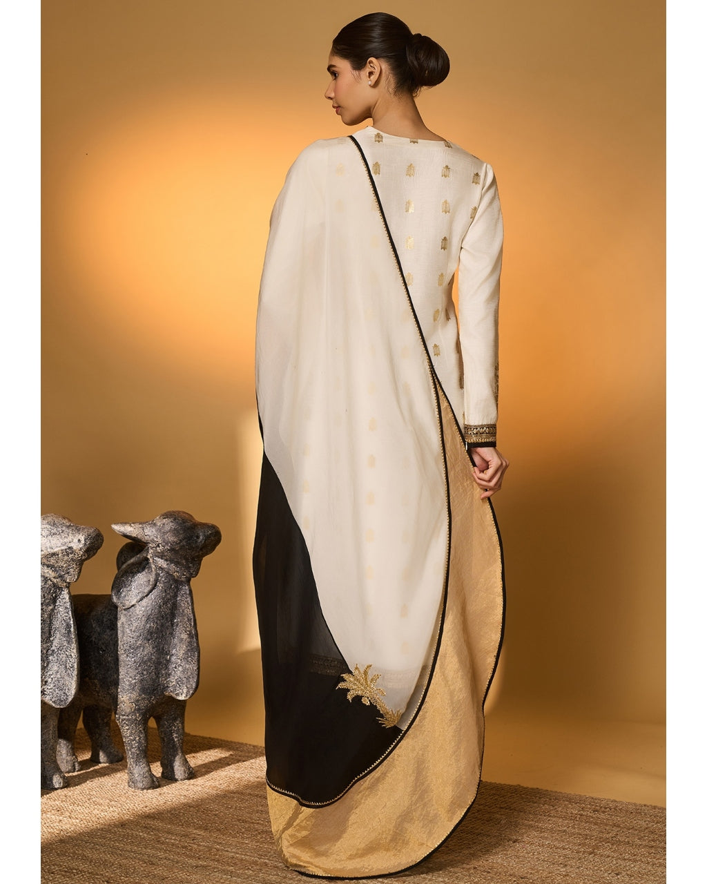 Ivory Turtle Tale Kurta Set