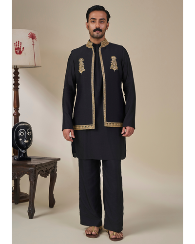 Black Khushboo Khwaab Bandi Set