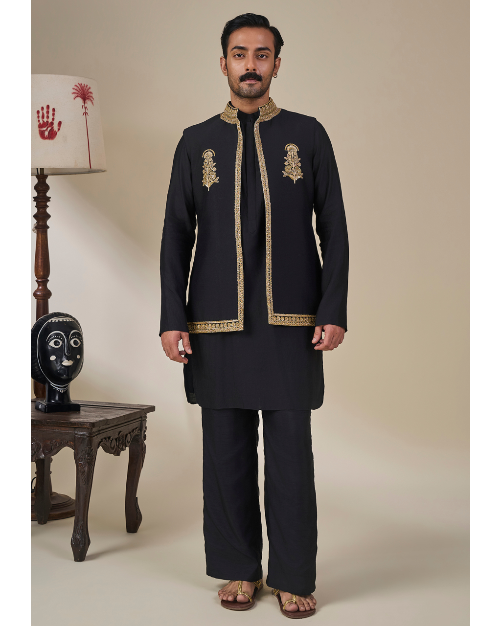 Black Khushboo Khwaab Bandi Set