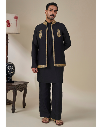 Black Khushboo Khwaab Bandi Set