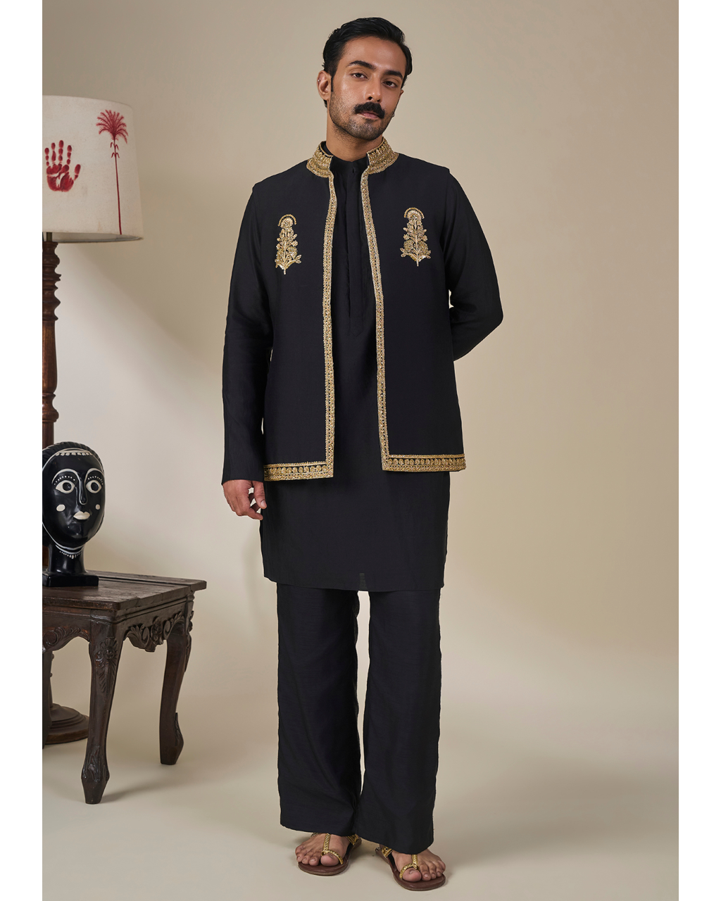 Black Khushboo Khwaab Bandi Set
