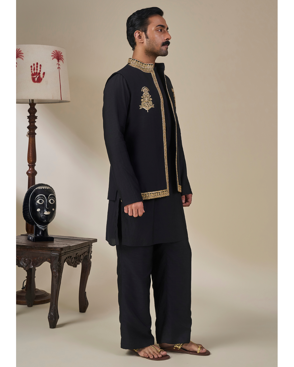 Black Khushboo Khwaab Bandi Set