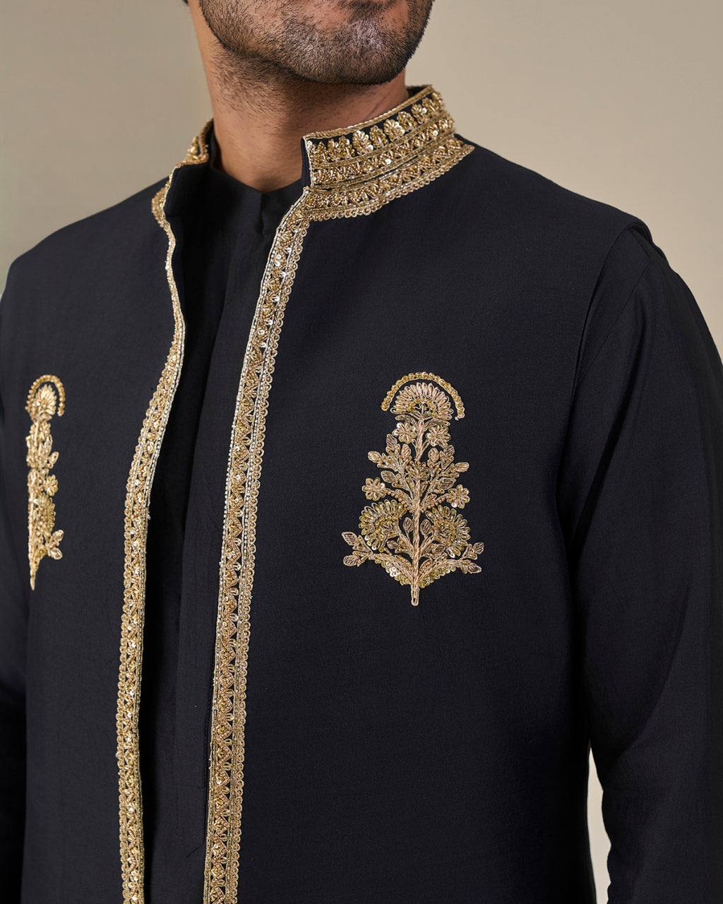 Black Khushboo Khwaab Bandi Set