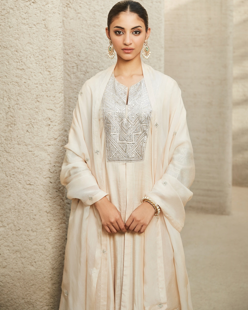 The Classic Ivory Kurta Set