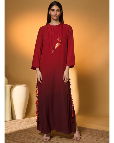 Scarletwing Flock Kaftan