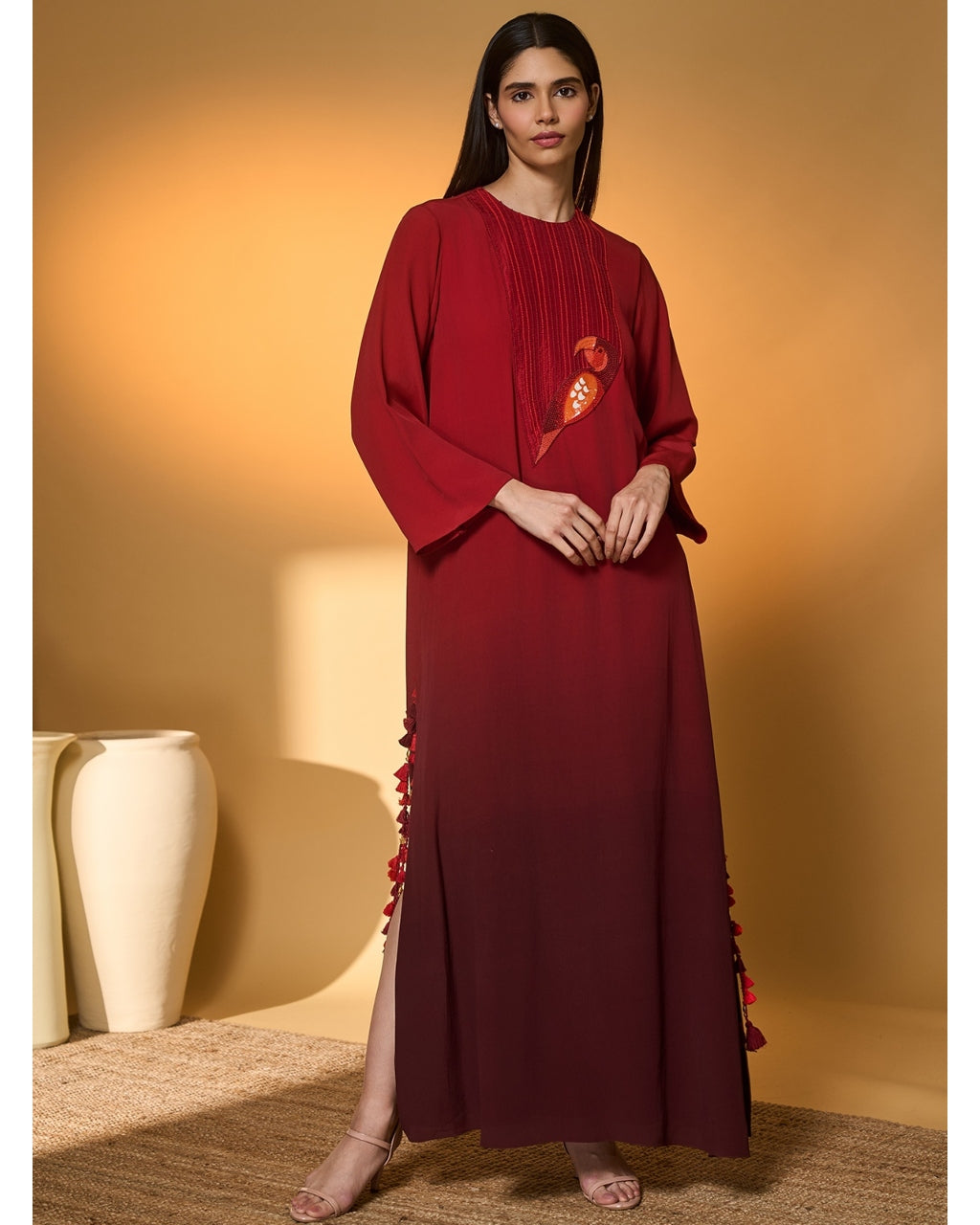 Scarletwing Flock Kaftan