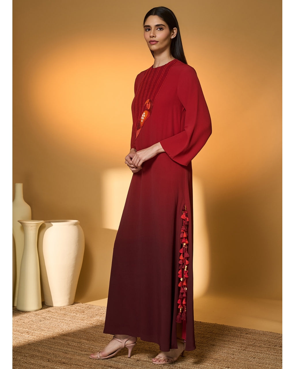Scarletwing Flock Kaftan