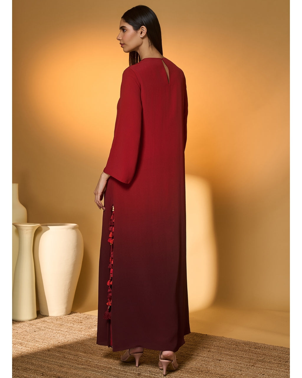 Scarletwing Flock Kaftan