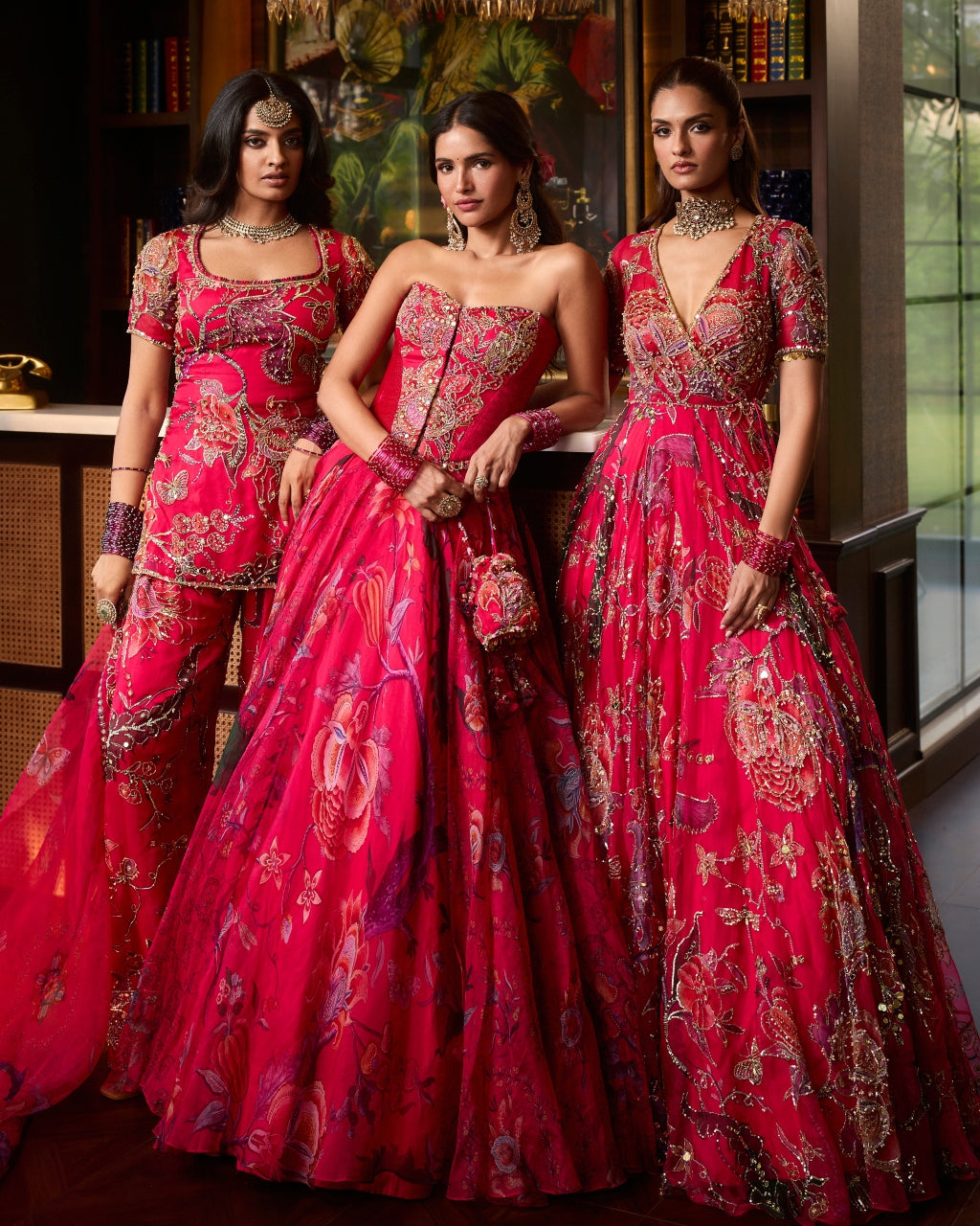 Mahira Angrakha Style Anarkali Set