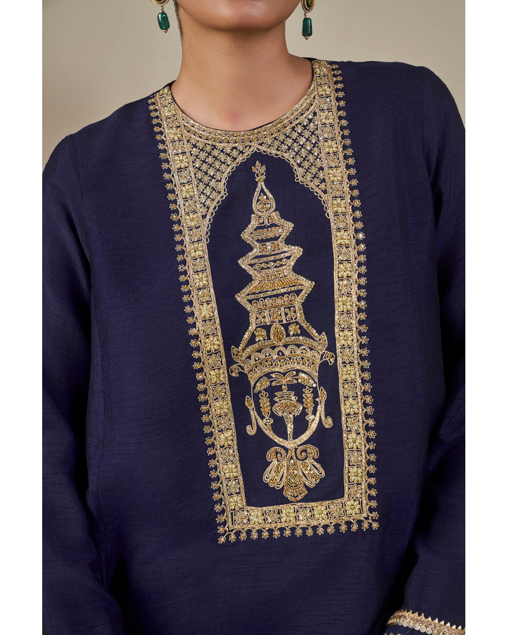 Midnight Blue Kathakali Tales Fusion Set