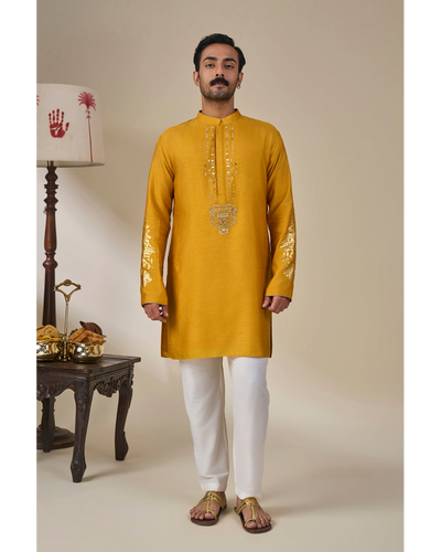 Amber Celestial Tales Kurta Set