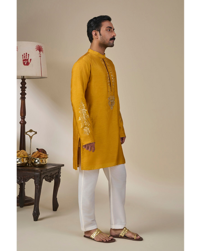 Amber Celestial Tales Kurta Set