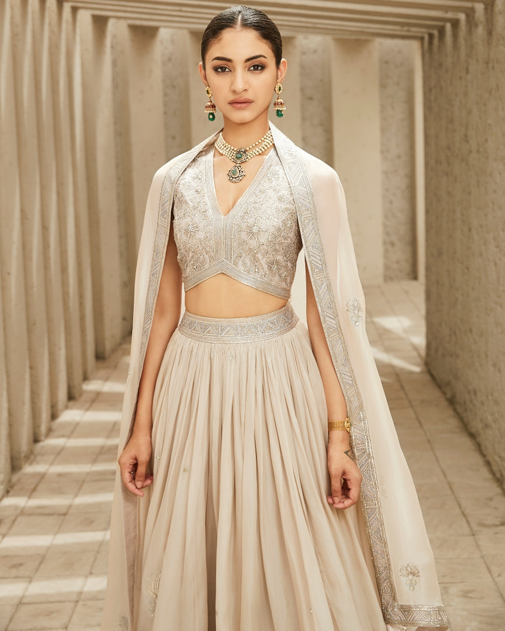 The Ivory Heritage Lehenga Set