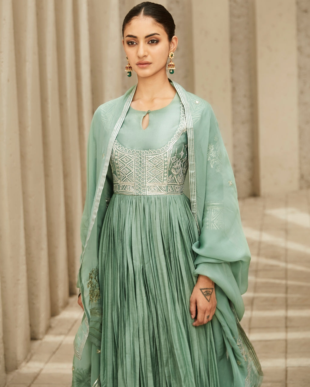 Art Deco Anarkali