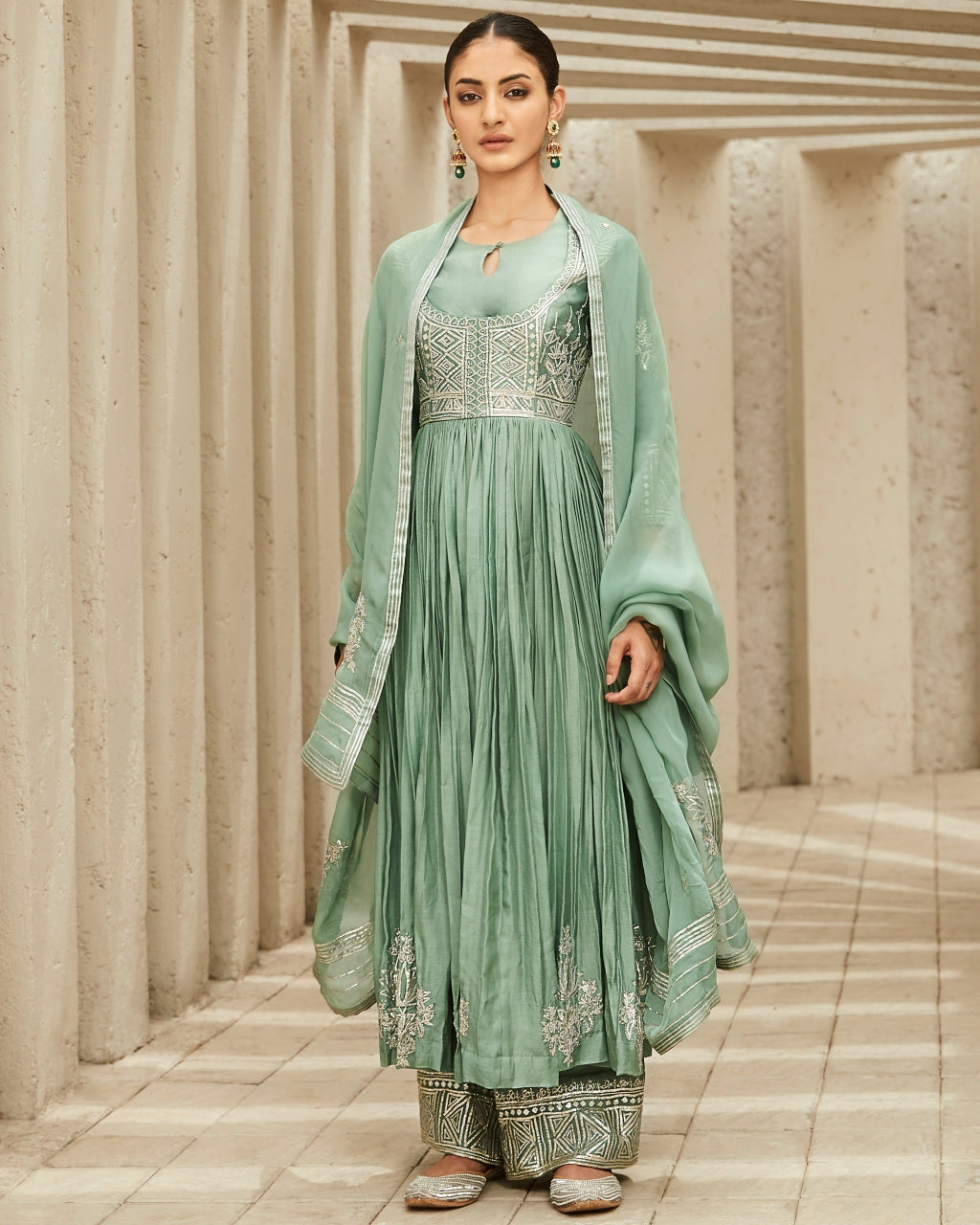 Art Deco Anarkali