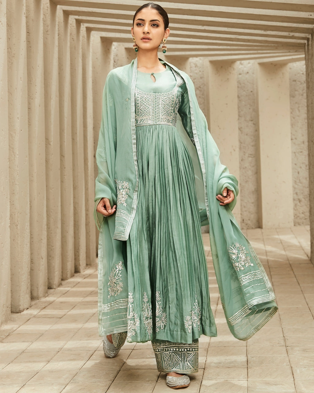 Art Deco Anarkali