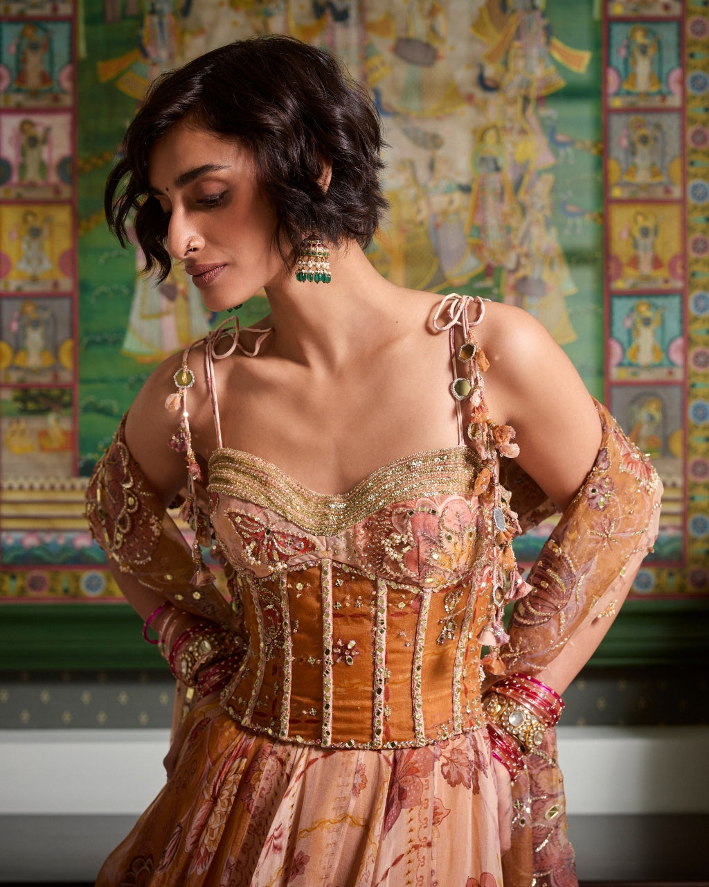 Misbah Anarkali Set