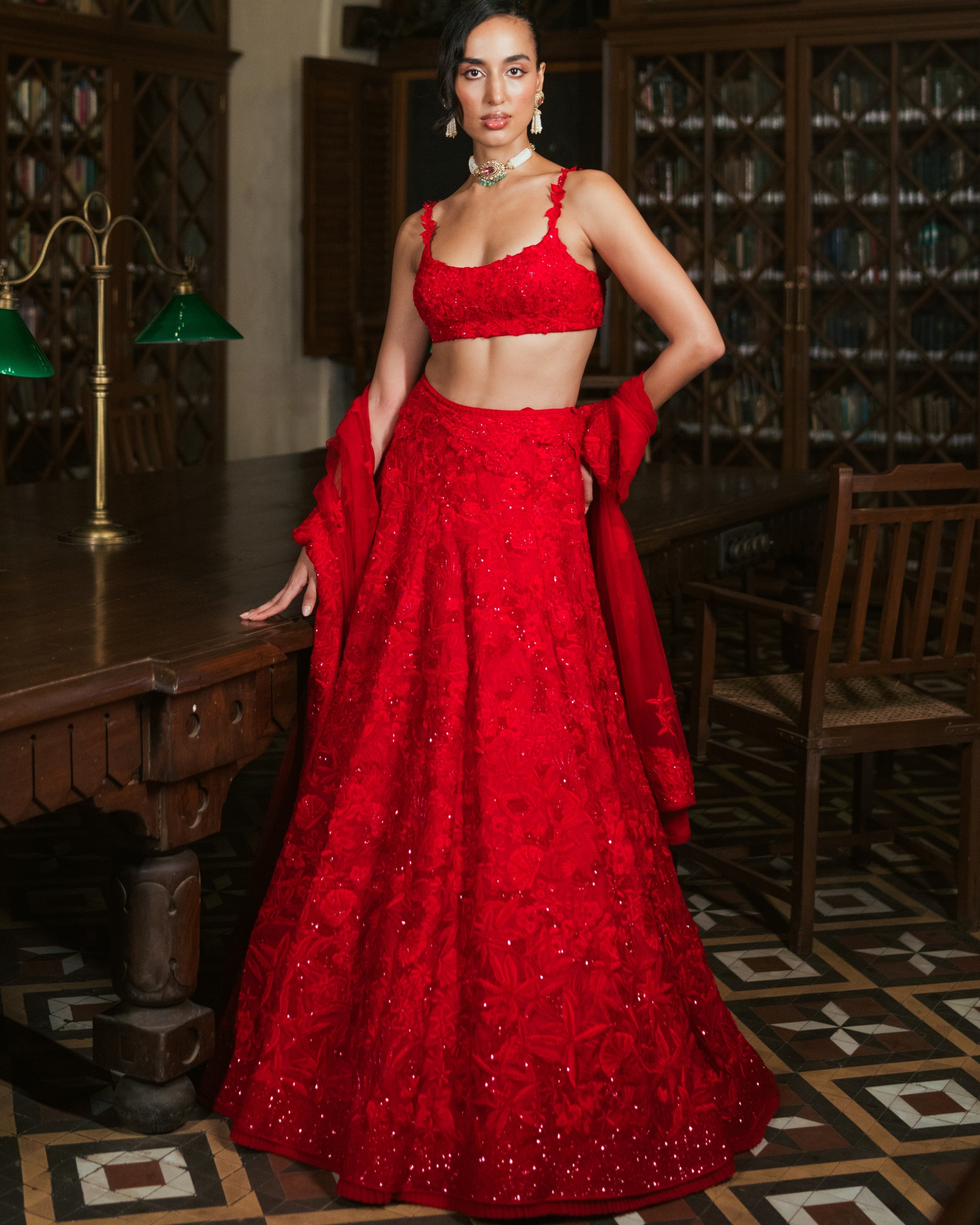 Mishru Emma Lehenga Set