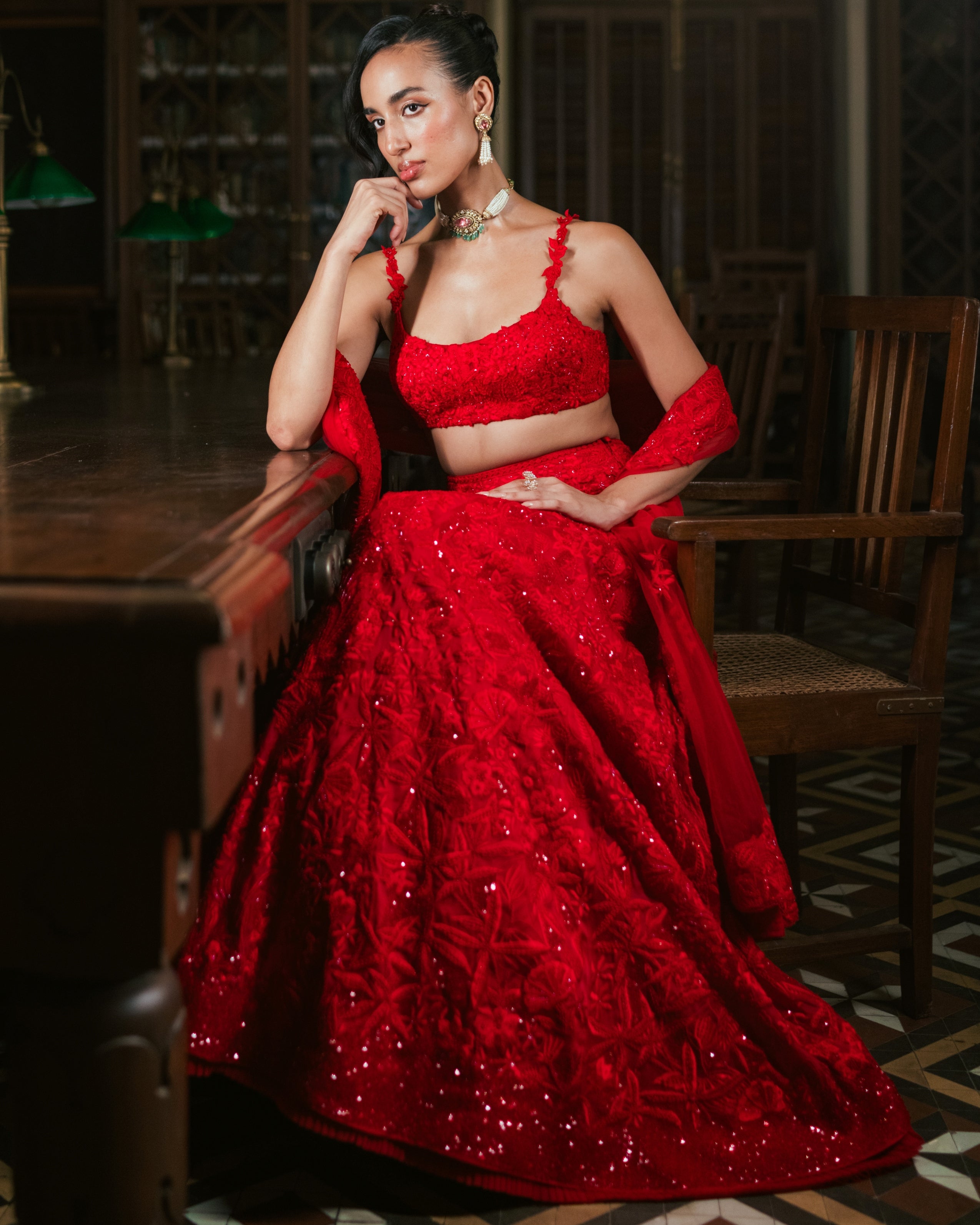 Mishru Emma Lehenga Set