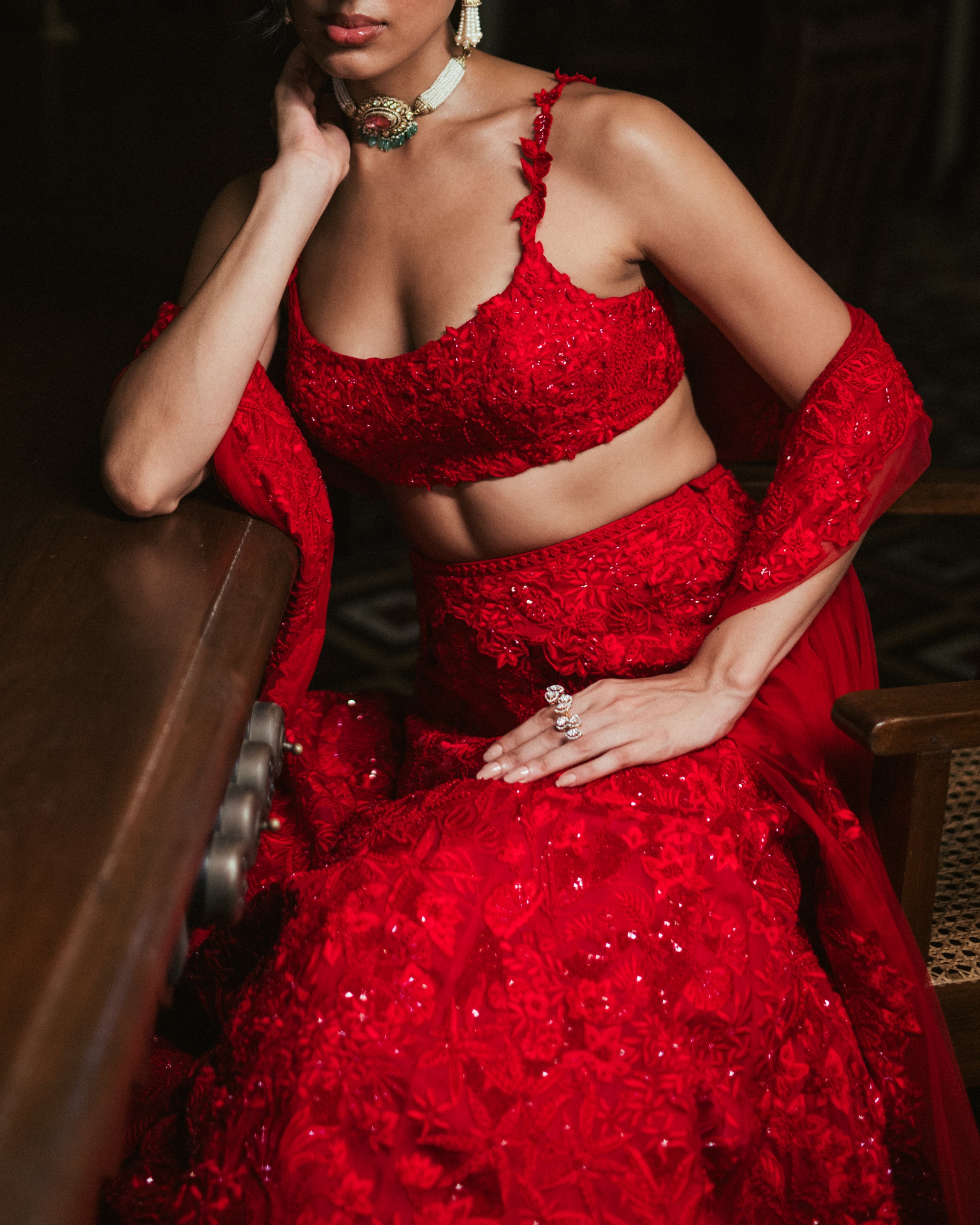 Mishru Emma Lehenga Set