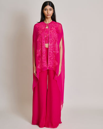 Mishru Fuchsia Aurea Pant Set