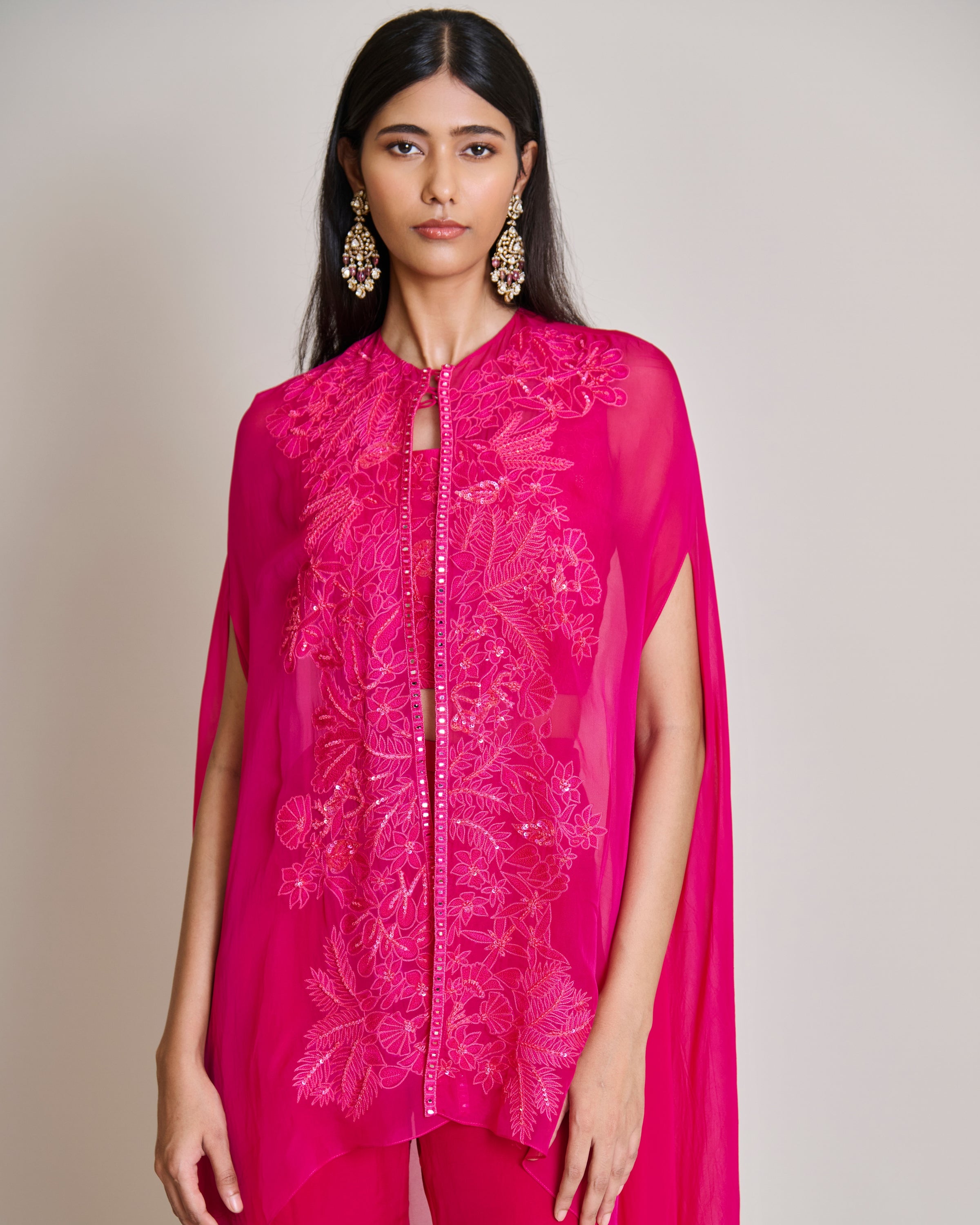 Mishru Fuchsia Aurea Pant Set